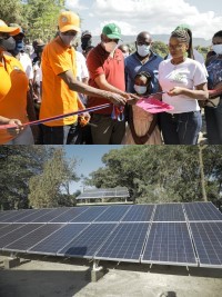 iciHaïti - Agriculture : Moïse multiplie les systèmes de pompage d’eau à l’énergie solaire