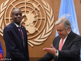 Haiti - FLASH : Jovenel Moïse is now seeking the support of the UN