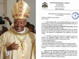 Haïti - Social : «Les forces du mal parlent haut et fort, terrassent notre pays»