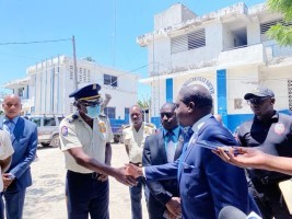 iciHaiti - Politic : The Minister of Justice on tour in Grand'Anse