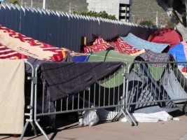 Haiti - Mexico : In Tijuana, Haitian refugees live in an overcrowded and unworthy camps