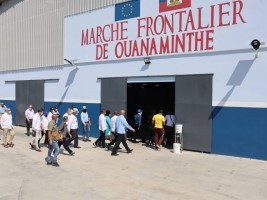 Haiti - Trade : Minister Day, visited a site in Ouanaminthe