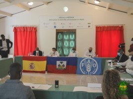 Haiti - Agriculture : Minister Sévère launches the PROSAN Alliance in the South-East