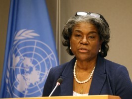 Haiti - Funeral : Statement by the American Ambassador to the UN, Linda Thomas Greenfield
