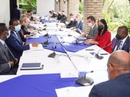 Haïti - Politique : Engagements du P.M. devant le corps diplomatique