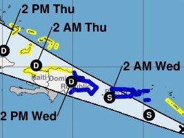 Haïti - FLASH : Une tempête tropicale va toucher Haïti