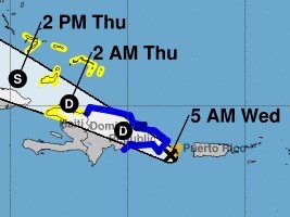 Haïti - Sécurité : Fred en route vers le Nord d'Haïti