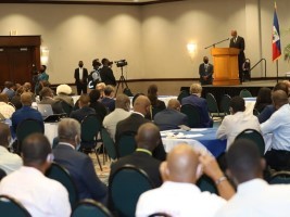 Haiti - Politic : Launch of the workshop on the assessment of post-earthquake damage