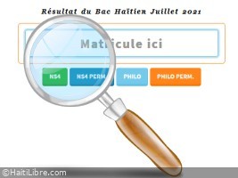 Haïti - FLASH : Résultats des examens BAC unique (2020-2021) pour 4 départements et PAR ÉLÉVE