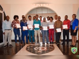 iciHaiti - Delmas : Certificate ceremony at the Municipal Palace