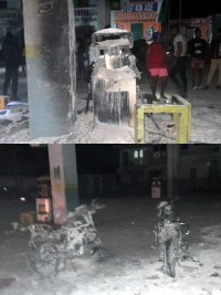 iciHaïti - Petit-Goâve : Incendie dans une station-service, 2 victimes et d’important dégâts