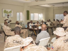 iciHaiti - PNH : The new DG visits the CIMO base in Delmas