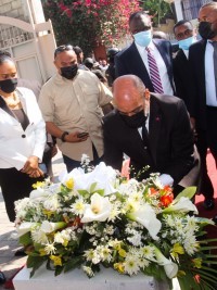 Haiti - 34th anniversary : Official ceremony in memory of the massacre of the ruelle Vaillant