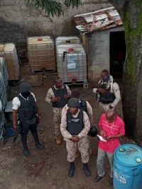 Haiti - FLASH : Discovery of a large clandestine fuel storage in Cap-Haitien (Video) 