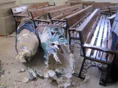 Haiti - Religion : Rampage of the Cathedral, Martelly condemns