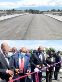 Haiti - Japan : Inauguration of two bridges over the Rivière Grise