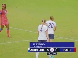 Haïti - Qualification Costa Rica 2022 : Nos Grenadières U-20 éliminées et humiliées par les USA [6-0] (Vidéo)