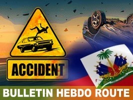 iciHaiti - Weekly road report : 31 accidents at least 153 victims