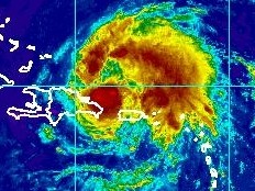 Haiti - Irene : Only the coastal regions to the north, could be affected