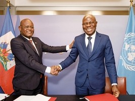 Haiti - North-East : Financing agreement, $26.6 million for sustainable fishing and agriculture