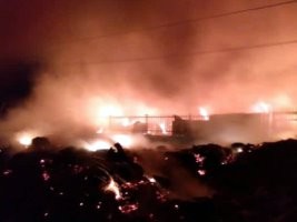 Haiti - FLASH : A large part of the Beaudouin Market in Jacmel destroyed by fire (Video)