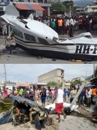 Haïti - FLASH : Un petit avion s’écrase dans une rue de Carrefour 11 victimes