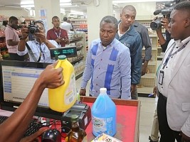 Haiti - Economy : Price control in the supermarkets of Pétion-ville