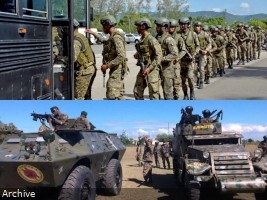 Haiti - FLASH : DR deploys an impressive military device at the border