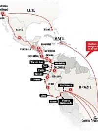 Haïti - FLASH : Du Brésil à la frontière américaine, coûts et difficultés du trajet pour les migrants haïtiens (Carte)