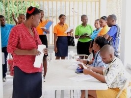 Haiti - Education : Official evaluations with oral exam of graduating students of ENIJE