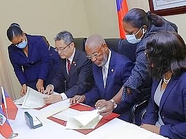 Haiti - Taiwan : $2.6M for an economic recovery and women's empowerment project in Haiti