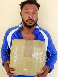 iciHaiti - Les Cayes : An individual arrested with nearly 4.5 kg of Marijuana