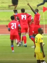 Haïti - Ligue des Nations 2022 : Nos Grenadiers écrasent Guyana [6-2] et prennent la tête du Groupe B (Vidéo)