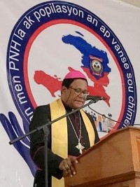 iciHaïti - Insécurité : Mgr Dumas dénonce les complices des criminels, y compris des gens d’Eglise et des ambassades