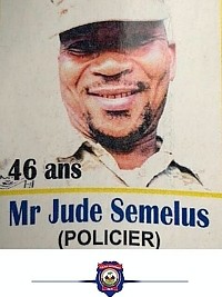 iciHaïti - PNH : funérailles de l’Agent 3, Jude Semelus
