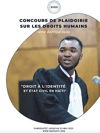 iciHaïti - 7ème édition du Concours de plaidoirie : Liste des candidtats pré-sélectionnés