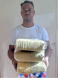 iciHaïti - BLTS : Saisie de 12,4 kg de marijuana, trafiquant haïtien arrêté