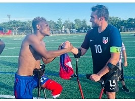 iciHaiti - Foot amputee : Our Grenadiers crush the USA [6-0] in a friendly game