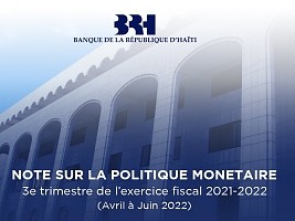 Haiti - Economy: 34 billion deficit for the first 3 quarters (2021-2022)