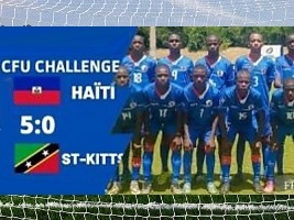 Haïti - CFU Challenge Series U-14 : Nos jeunes Grenadiers écrasent Saint-Kitts-et-Nevis [5-0] (Vidéo)