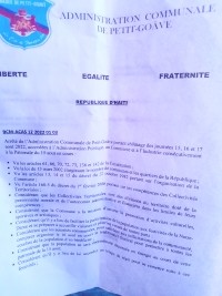 iciHaiti - Petit-Goâve : 3 public holidays, which provoke the grumbling of the private sector