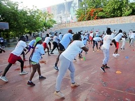 iciHaïti - Sport : «Aérobic pour tous» vers une activité nationale