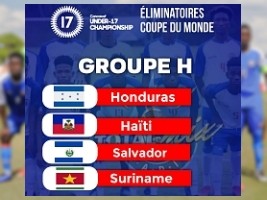 Haiti - FIFA World Cup, Peru 2023 : Our young U-17 Grenadiers know their opponents (final qualifying phase)