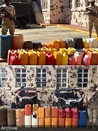 iciHaiti - Contraband : More than 8,000 gallons of fuel seized at the Dominican border