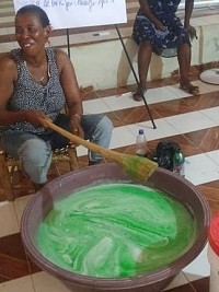 iciHaiti - Economy : A hundred women learn the trade of soap maker