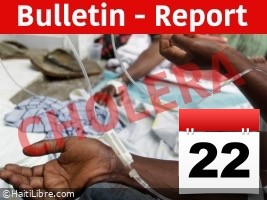 Haïti - Choléra : Hausse de 74% des hospitalisations en 48h