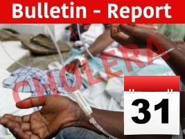 Haiti - Cholera : 30.89% of cases tested are positive (up)