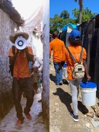 Haiti - Cholera : Beginning of awareness activities and distribution of hygiene kits