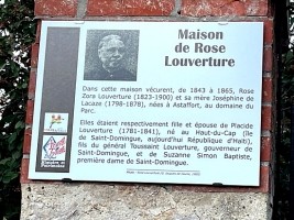 iciHaïti - France : Dévoilement d’une plaque en mémoire de Placide Louverture (Vidéo)
