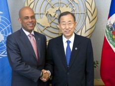 Haiti - Security : Ban Ki-moon confirms the gradual withdrawal of Minustah
